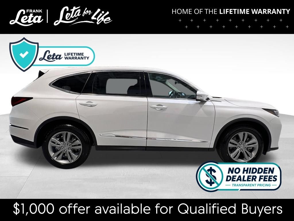 New 2026 Platinum White Pearl Acura  image 9