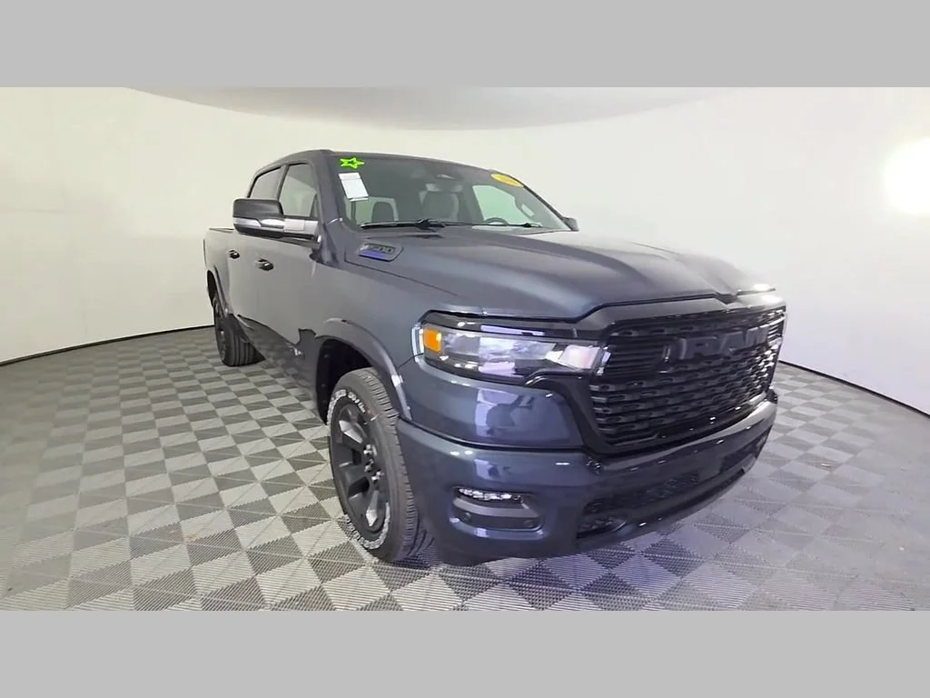 New 2026 Forged Blue Metallic Exterior Paint RAM Big Horn image 40