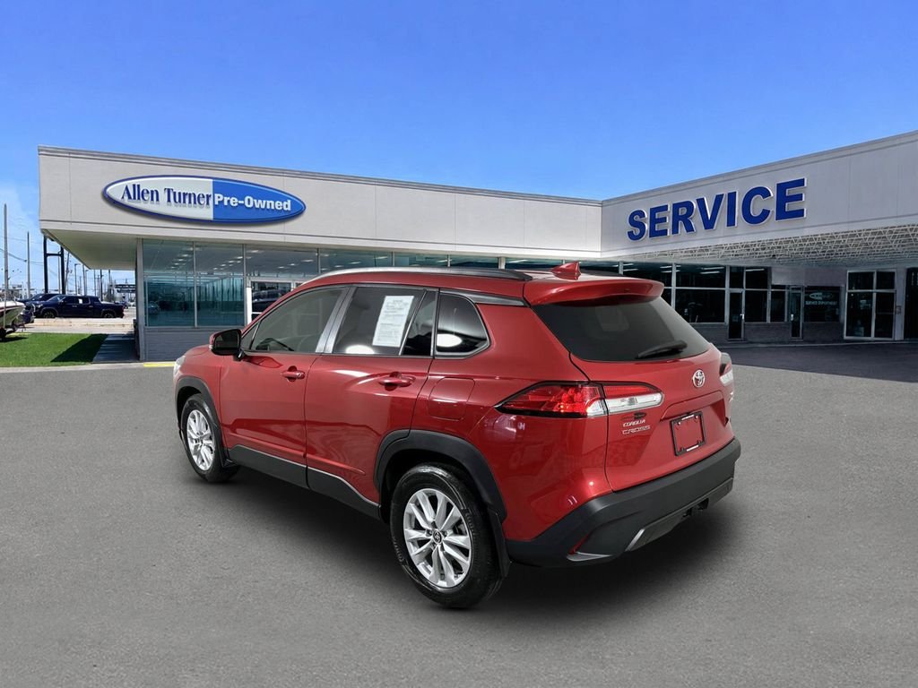 Used 2024 Barcelona Red Metallic Toyota LE image 6