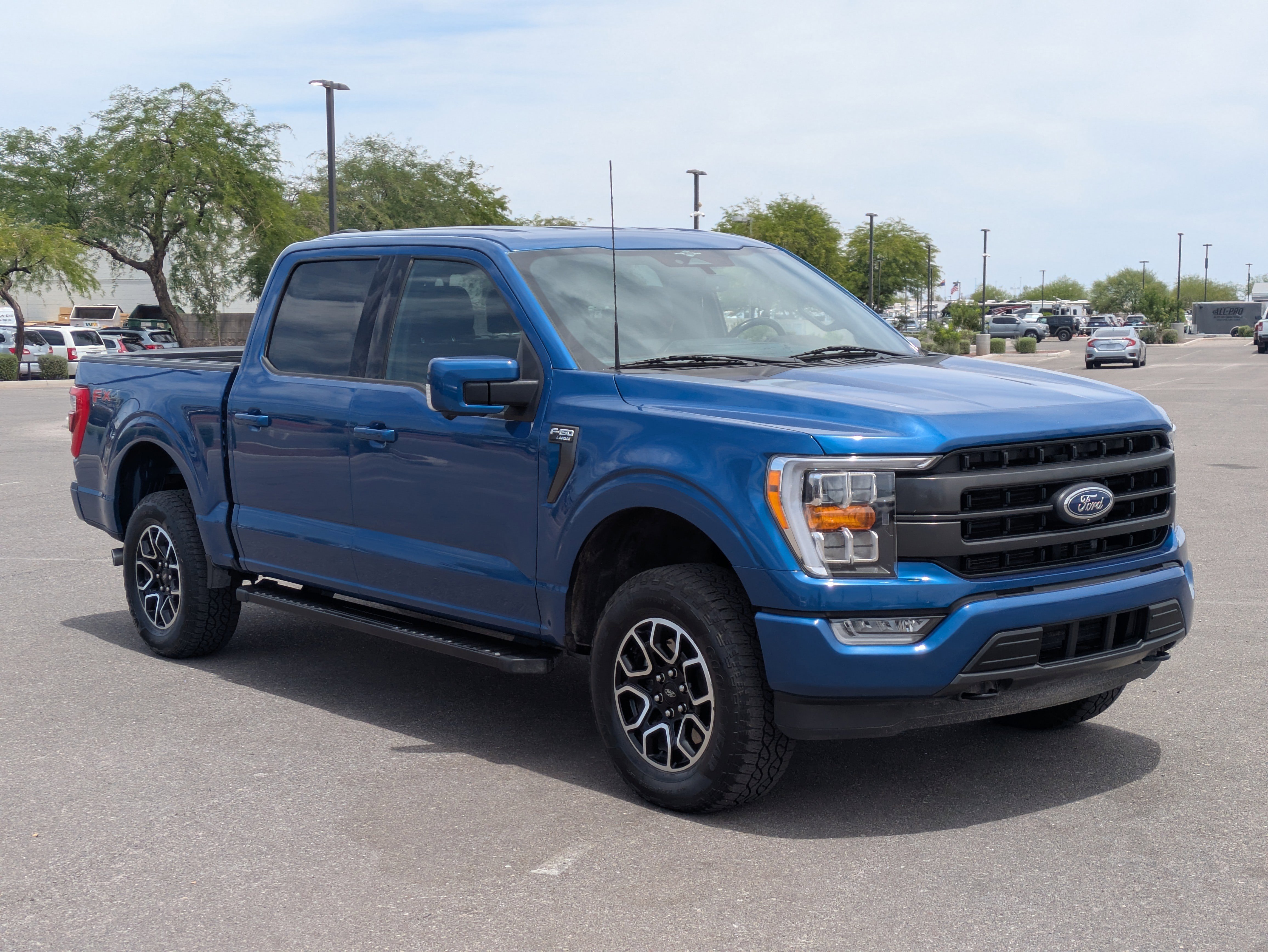 Used 2023 Blue Metallic Ford LARIAT image 7
