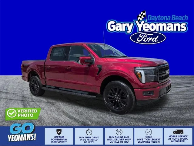 New 2026 Ruby Red Metallic Tinted Clearcoat Ford Lariat® image 1