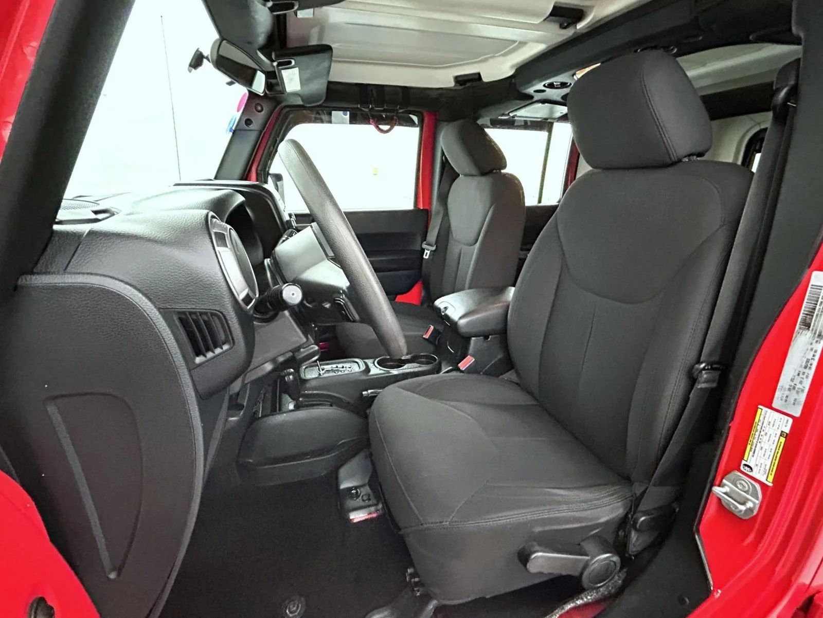 Used 2017 Red Jeep Unlimited Sport image 10