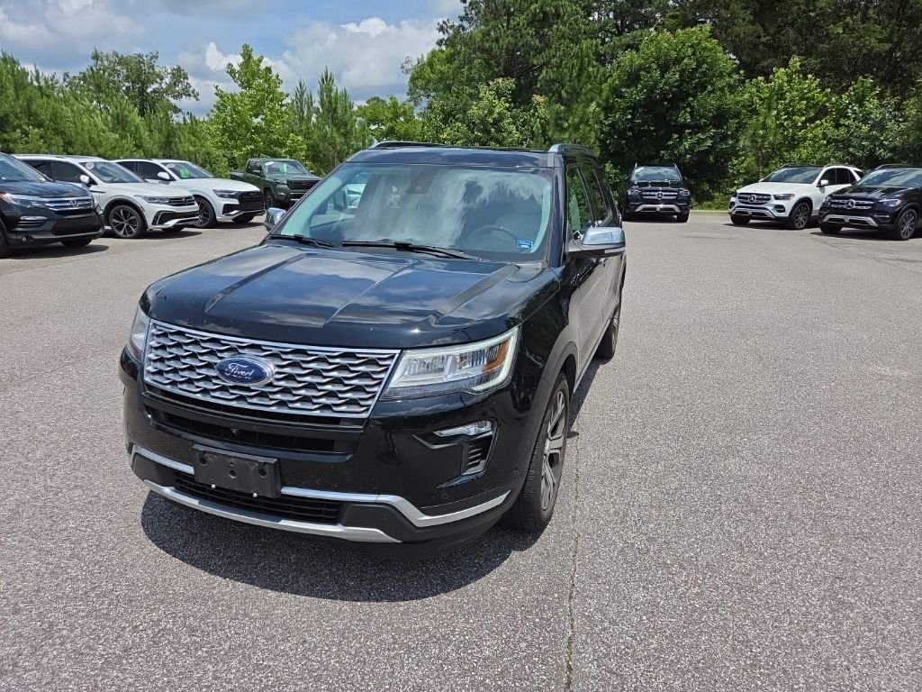 Used 2018 Shadow Black Ford Platinum image 2