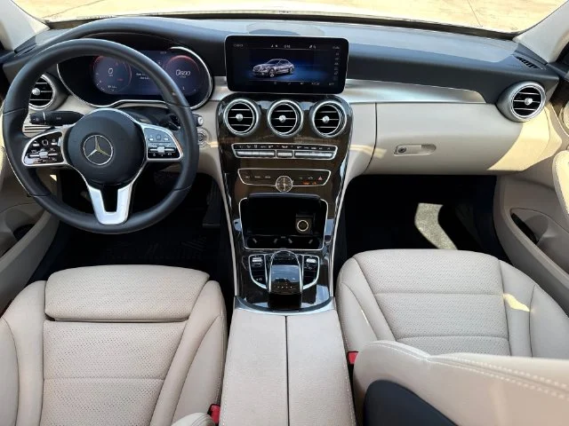 Used 2021 Polar White Mercedes-Benz C 300 image 20