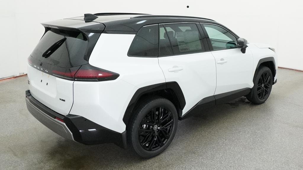 New 2026 Wind Chill Pearl with Midnight Black Metallic roof Toyota XSE image 18