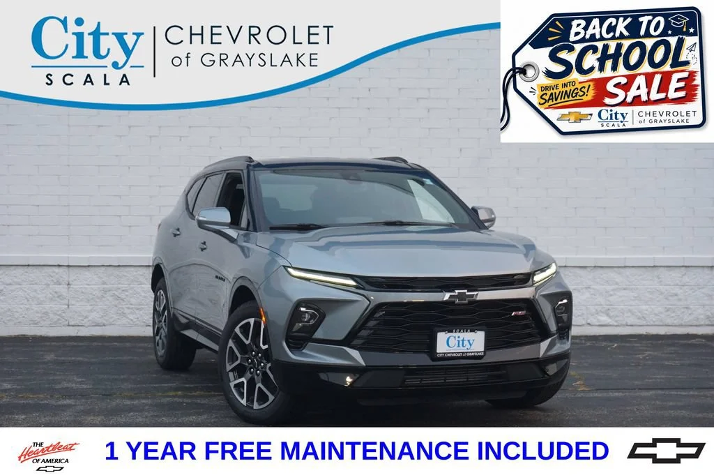 New 2026 Sterling Gray Metallic Chevrolet RS image 1