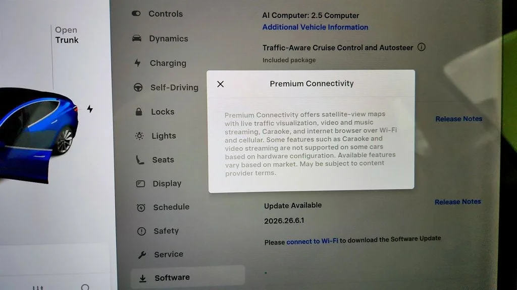 Used 2018 Deep Blue Metallic Tesla Long Range Battery RWD w/ 19