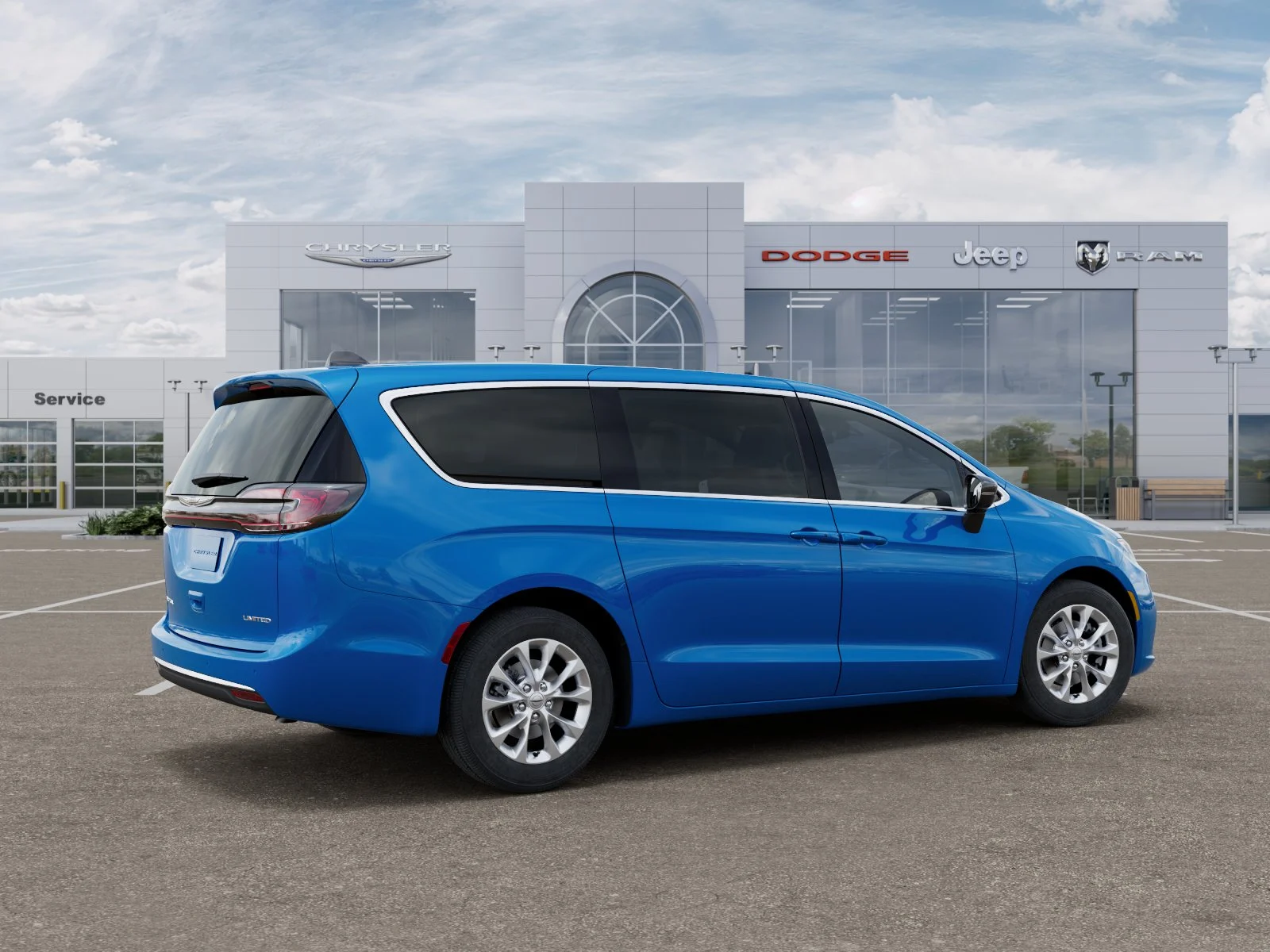 New 2026 Hydro Blue Pearl-Coat Exterior Paint Chrysler Limited image 30