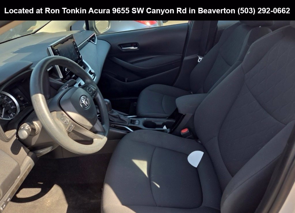 Used 2021 Classic Silver Metallic Toyota LE image 9