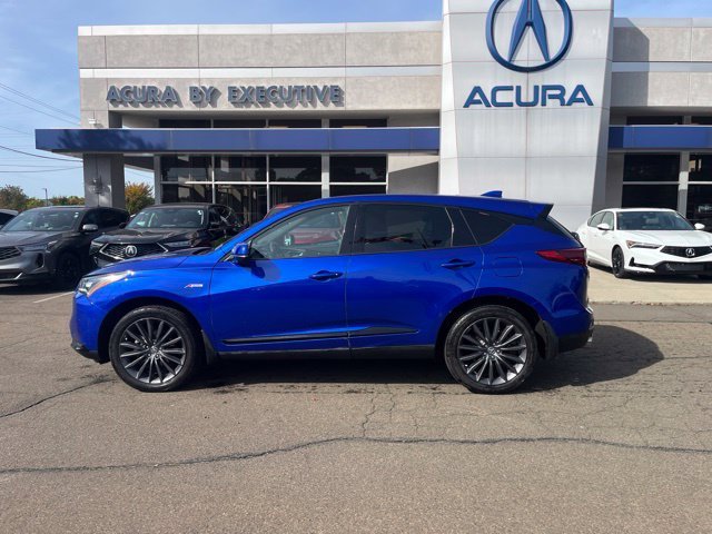 Certified Used 2023 Apex Blue Pearl Acura A-Spec Advance Package image 3