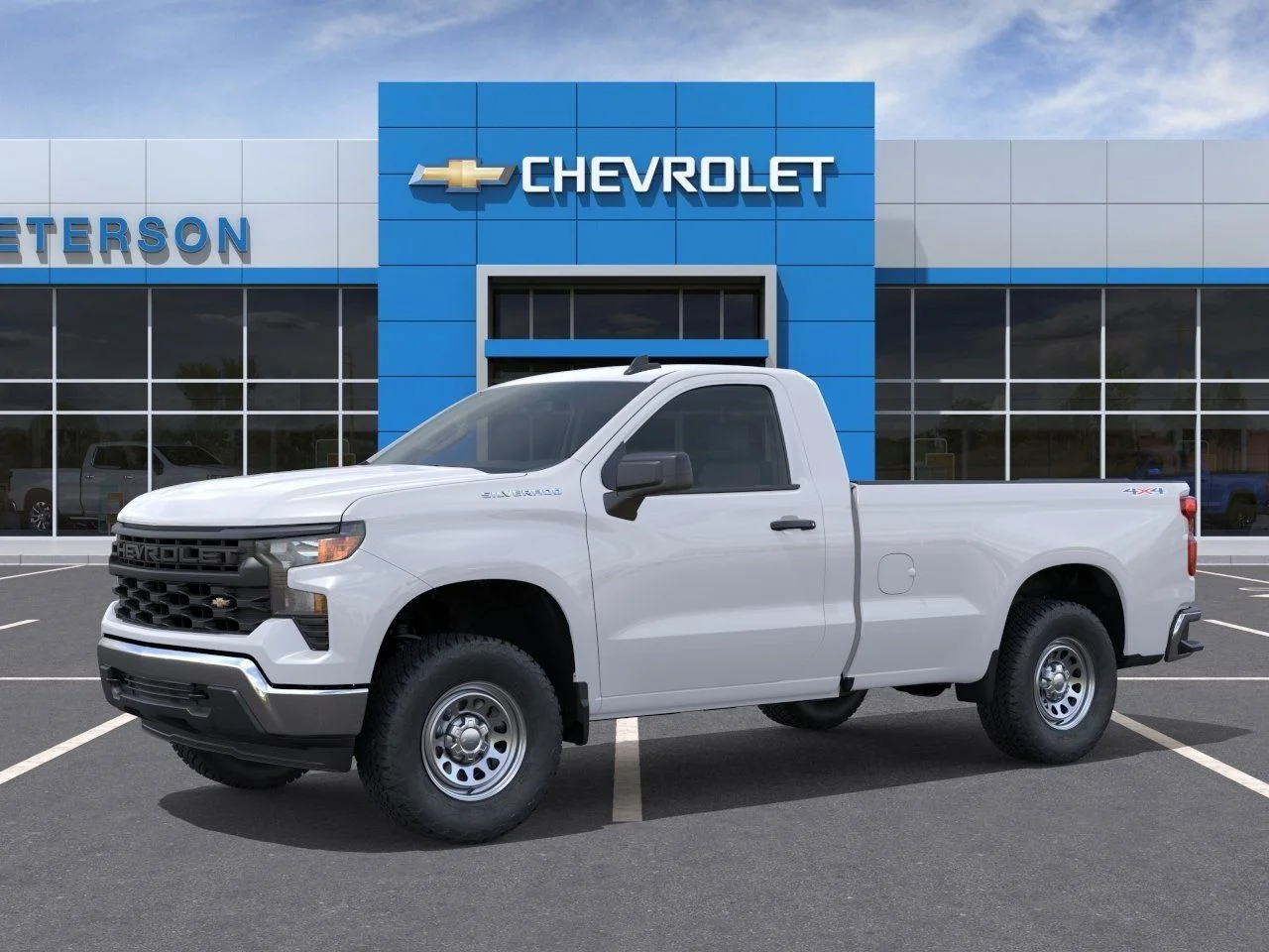 New 2026 White Chevrolet WT image 3