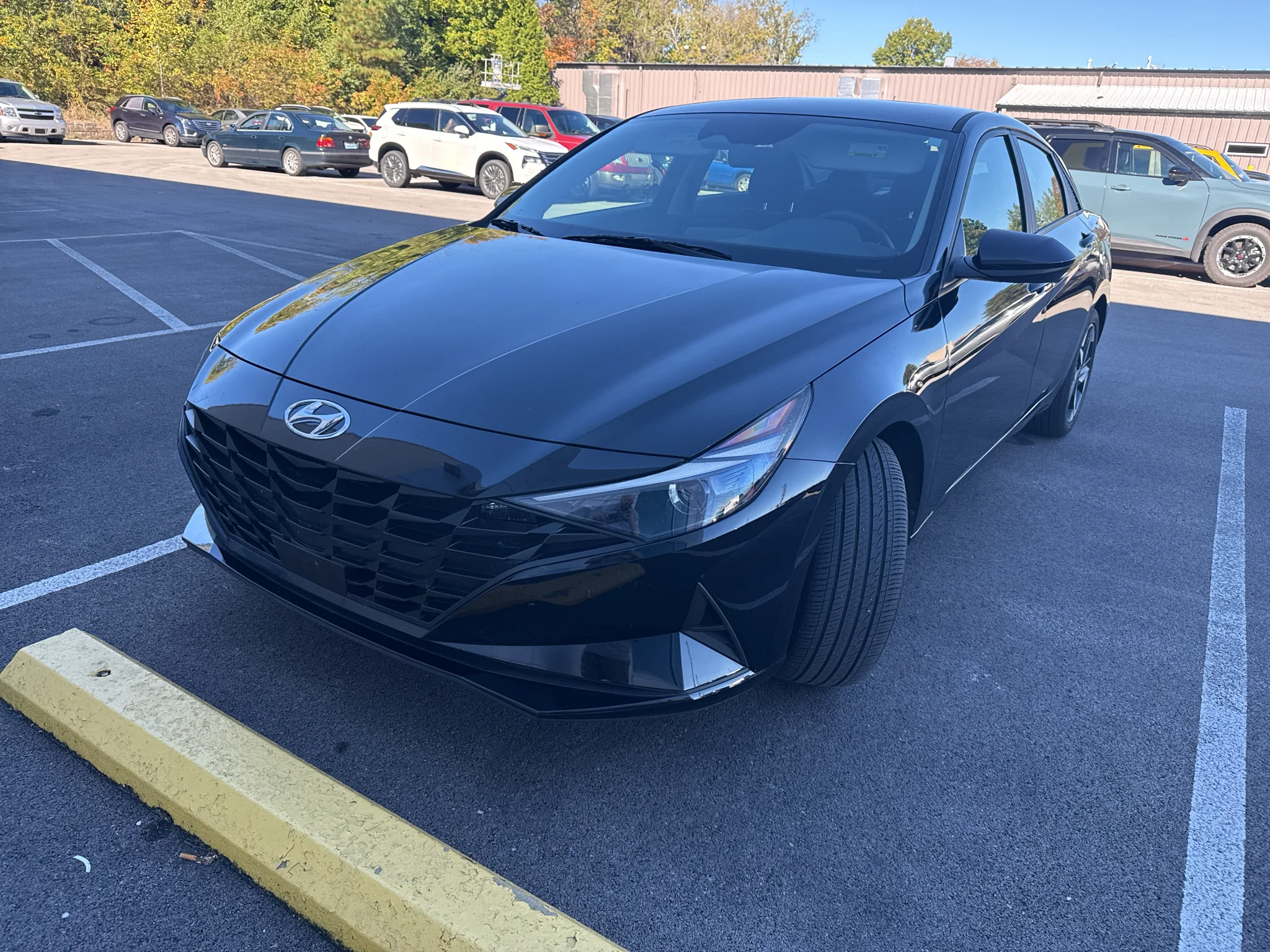Used 2023 Onyx Black Hyundai SEL image 1