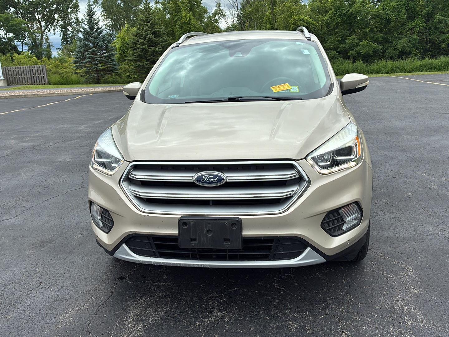 Used 2017 White Gold Ford Titanium image 14