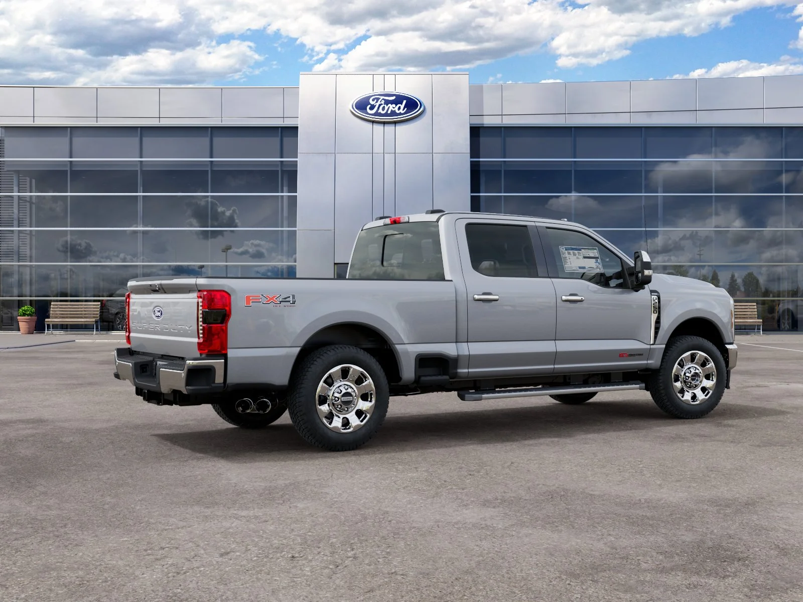 New 2027 Iconic Silver Metallic Ford F-250® Lariat® image 6
