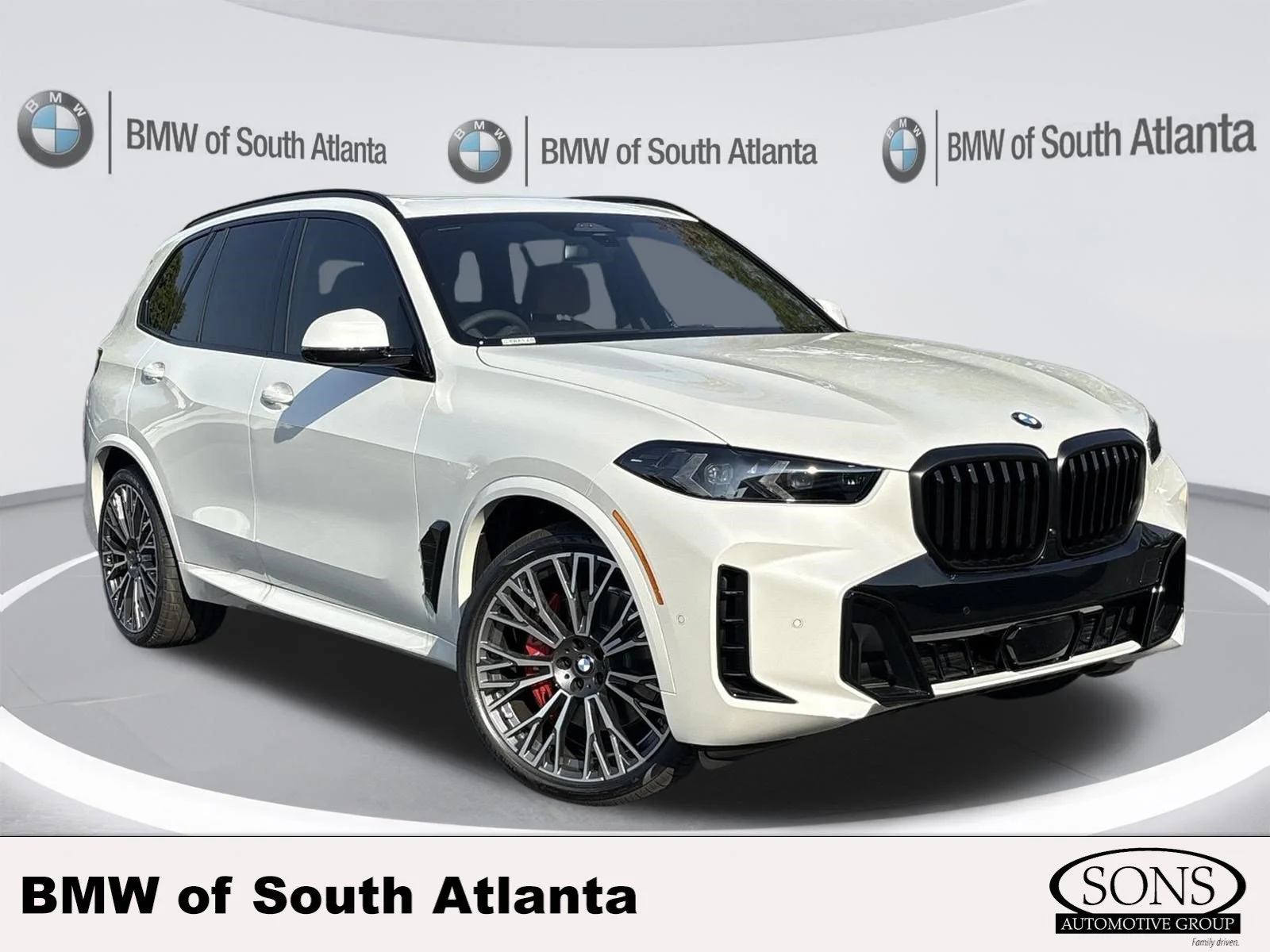 New 2026 Mineral White Metallic BMW xDrive40i image 1