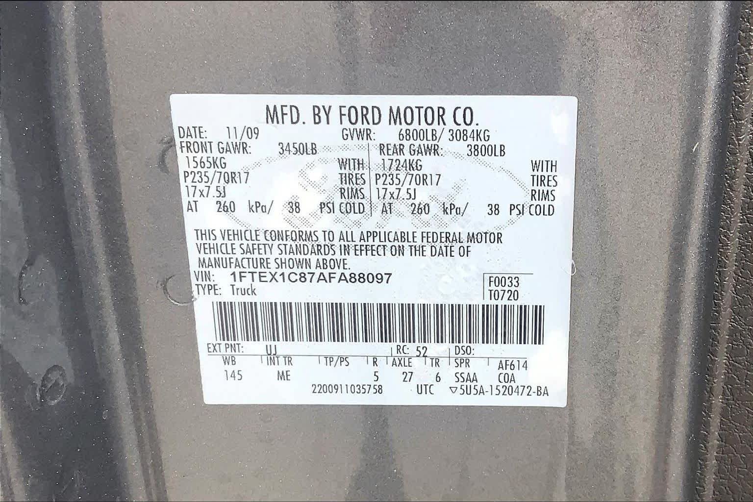 Used 2010 Sterling Grey Metallic Ford XLT image 29