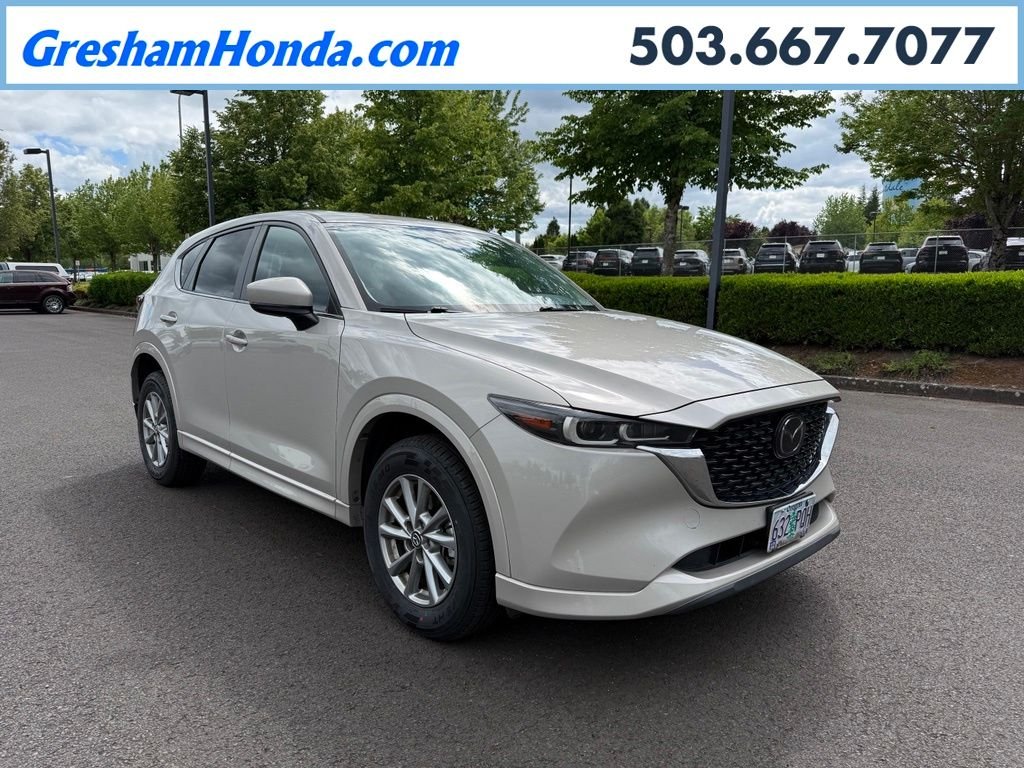 Used 2024 Platinum Quartz Metallic Mazda 2.5 S Preferred Package One-Owner image 1