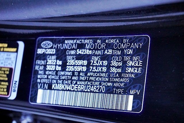 Used 2024 Black Hyundai SEL image 32