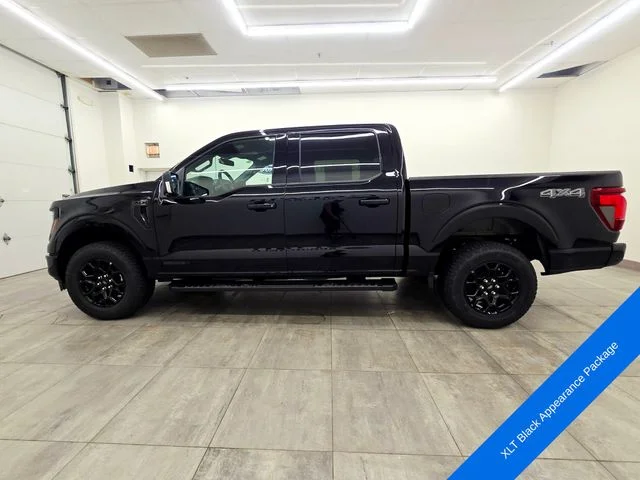 New 2026 Agate Black Metallic Ford XLT image 2
