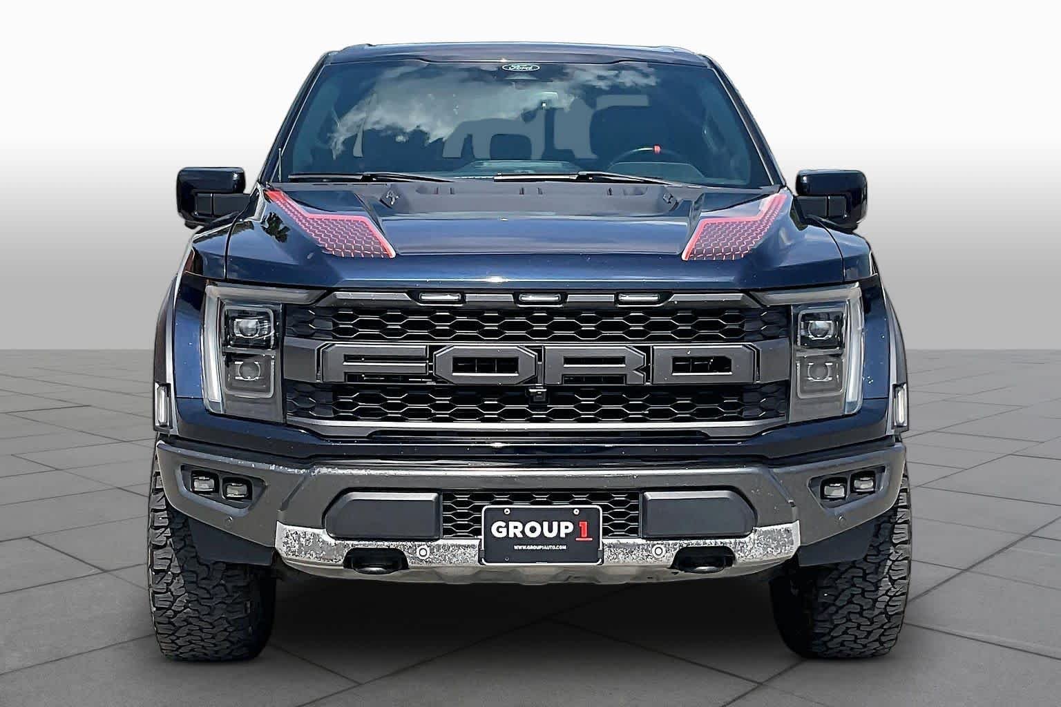 Used 2022 Antimatter Blue Ford Raptor image 4