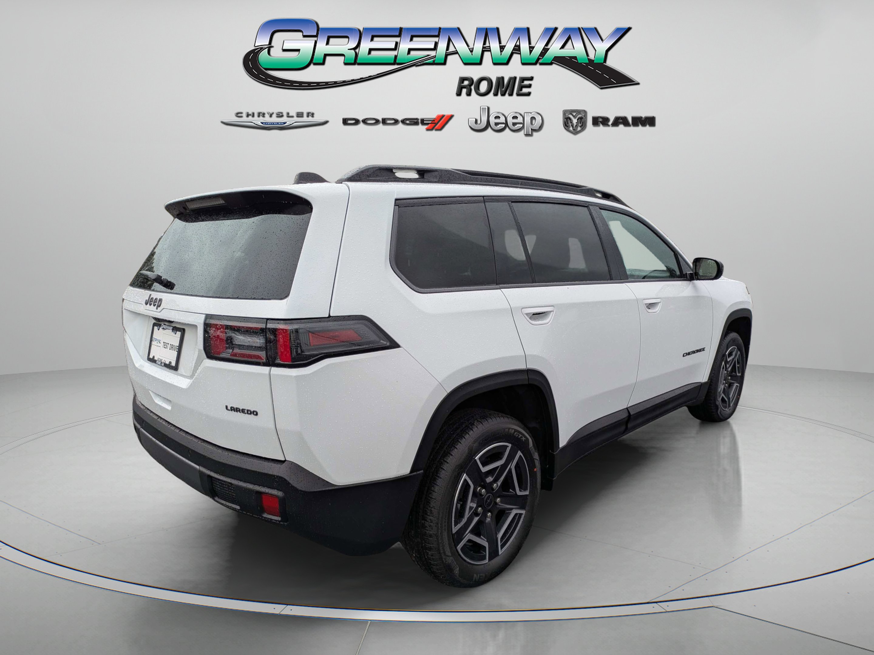 New 2026 Bright White Clearcoat Jeep Laredo image 7
