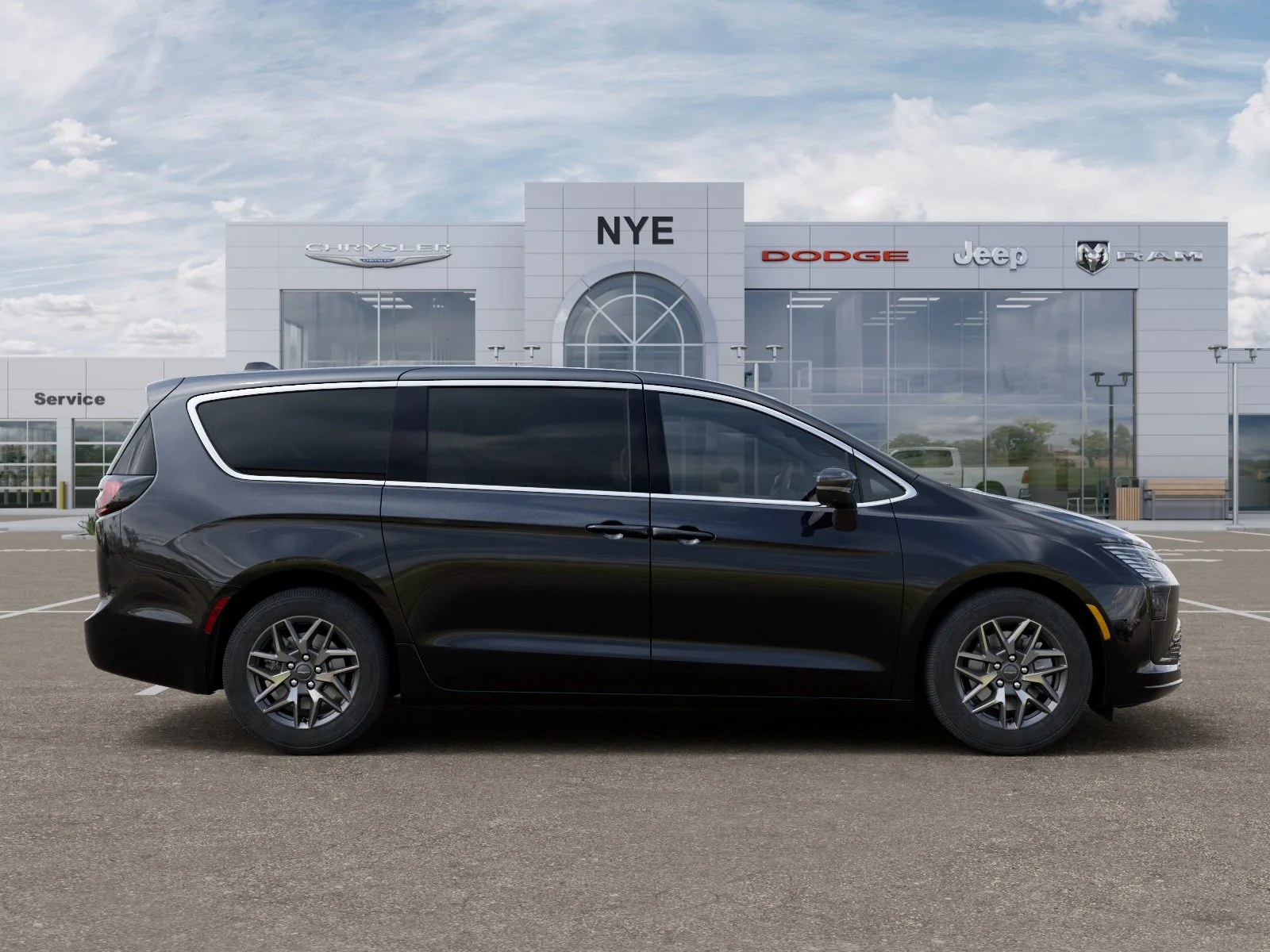 New 2027 Diamond Black Crystal Pearl-Coat Exterior Paint Chrysler Limited image 21
