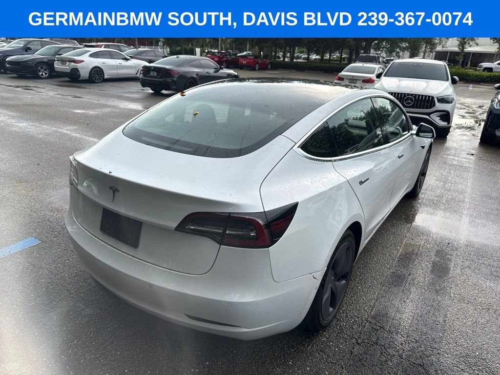 Used 2020 Pearl White Multi-Coat Tesla Standard image 5