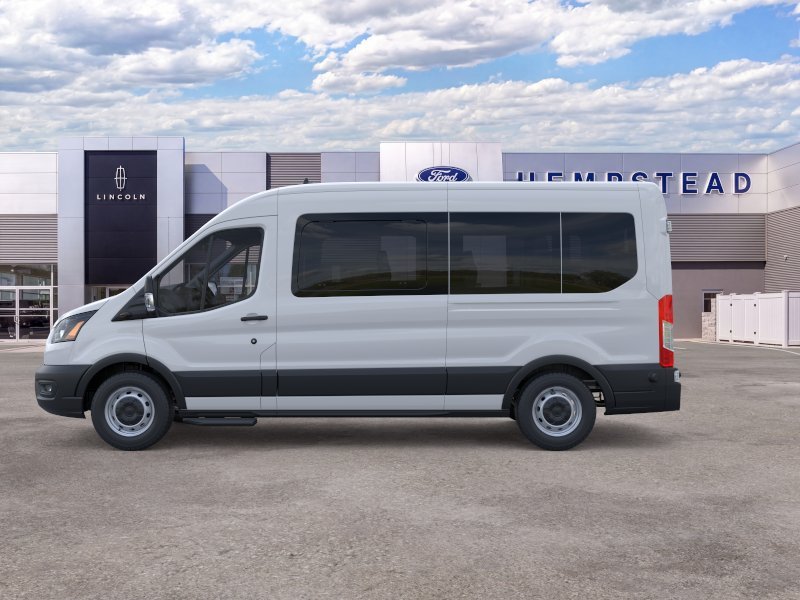 New 2024 Oxford White Ford Passenger Van XL image 3