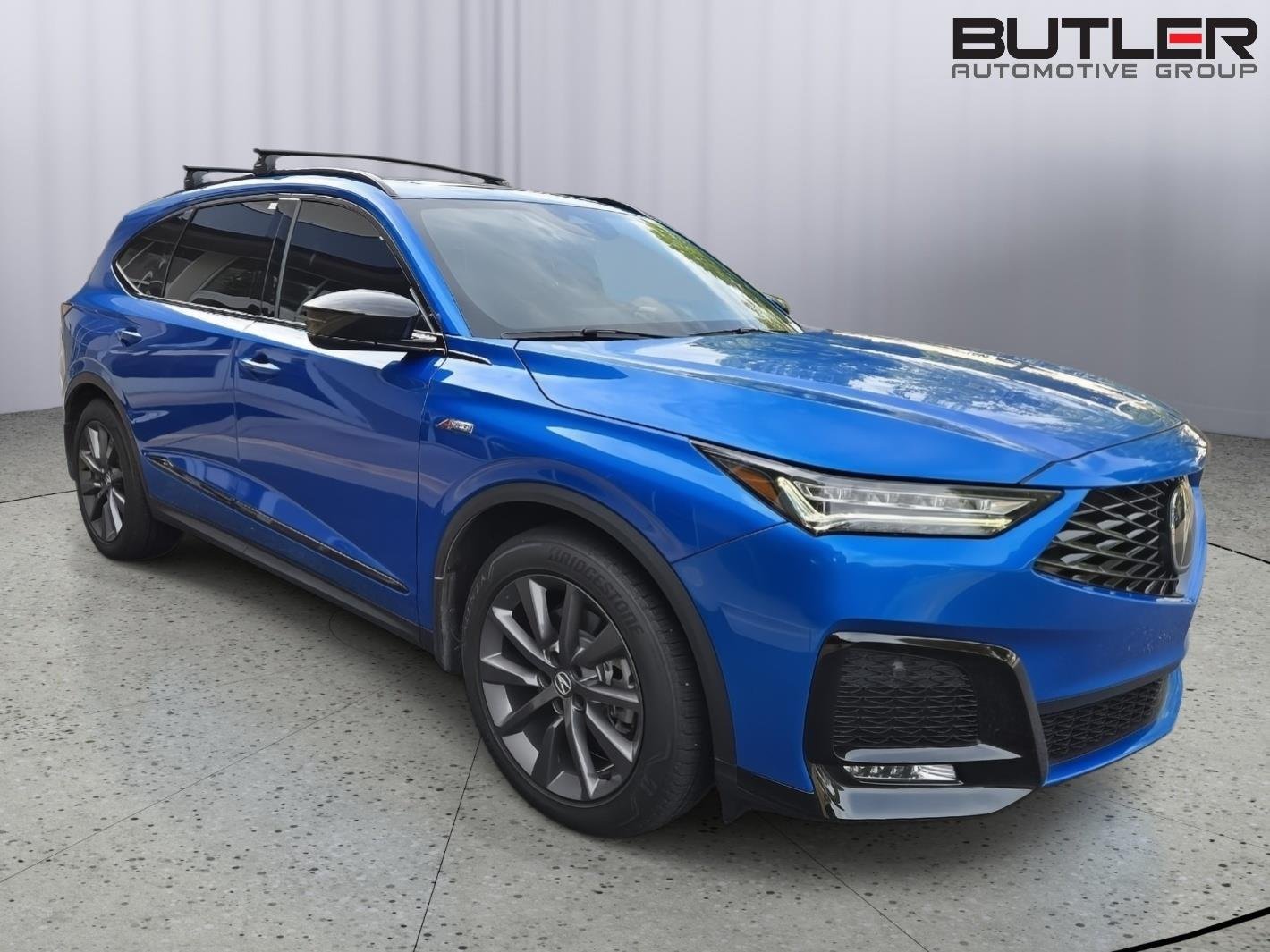 Used 2026 Double Apex Blue Pearl Acura SH-AWD w/A-SPEC image 2