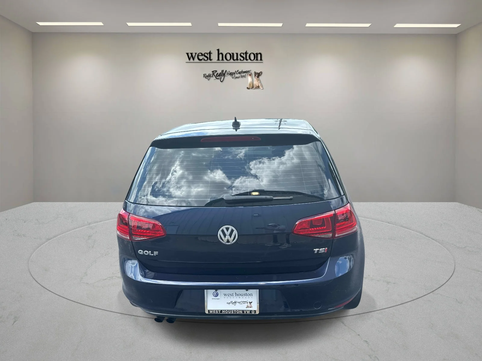 Used 2015 Blue Volkswagen 4dr HB Auto TSI S w/Sunroof image 6