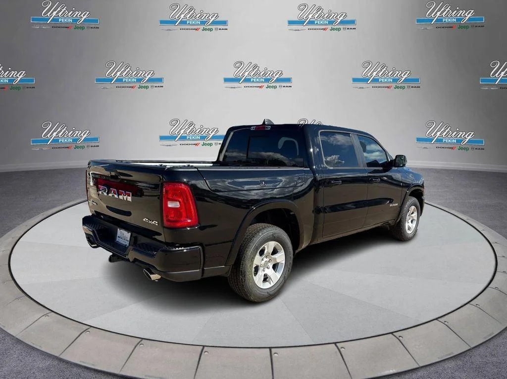 New 2026 Diamond Black Crystal Pearlcoat Ram Lone Star image 3