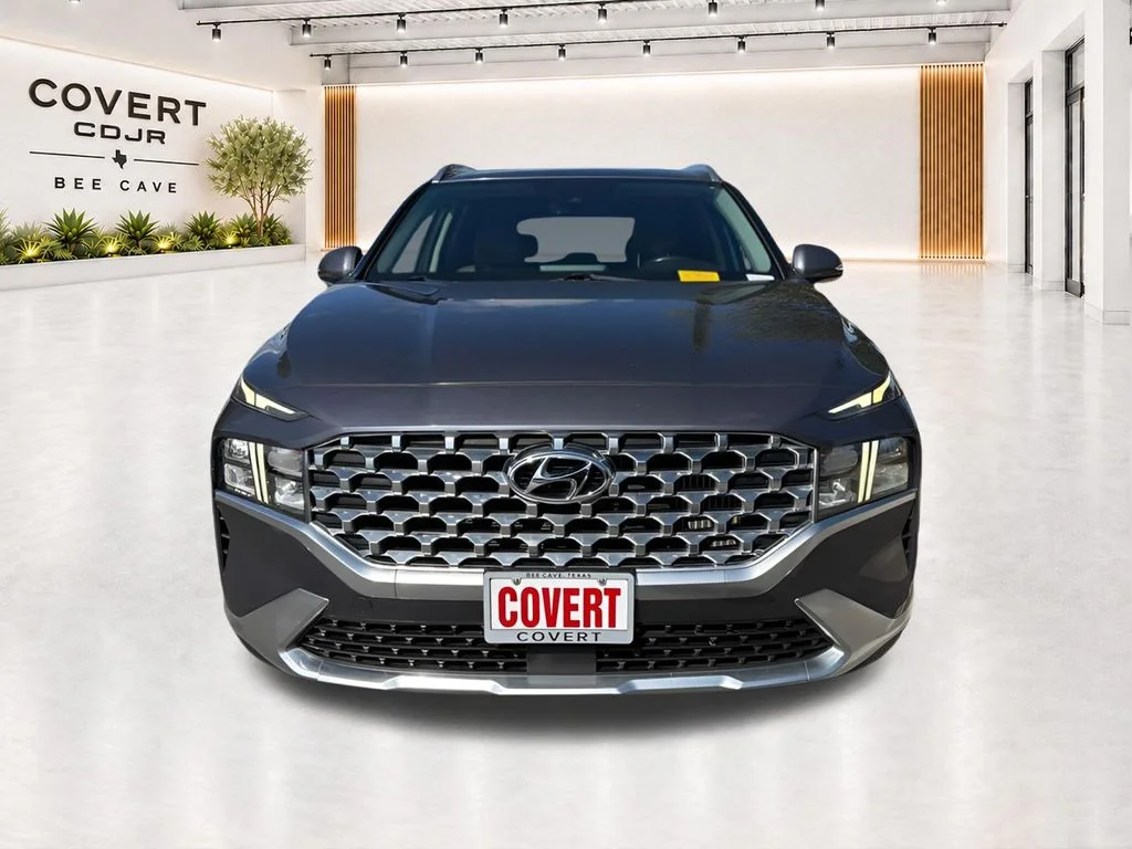 Used 2021 Blue Hyundai Blue image 4