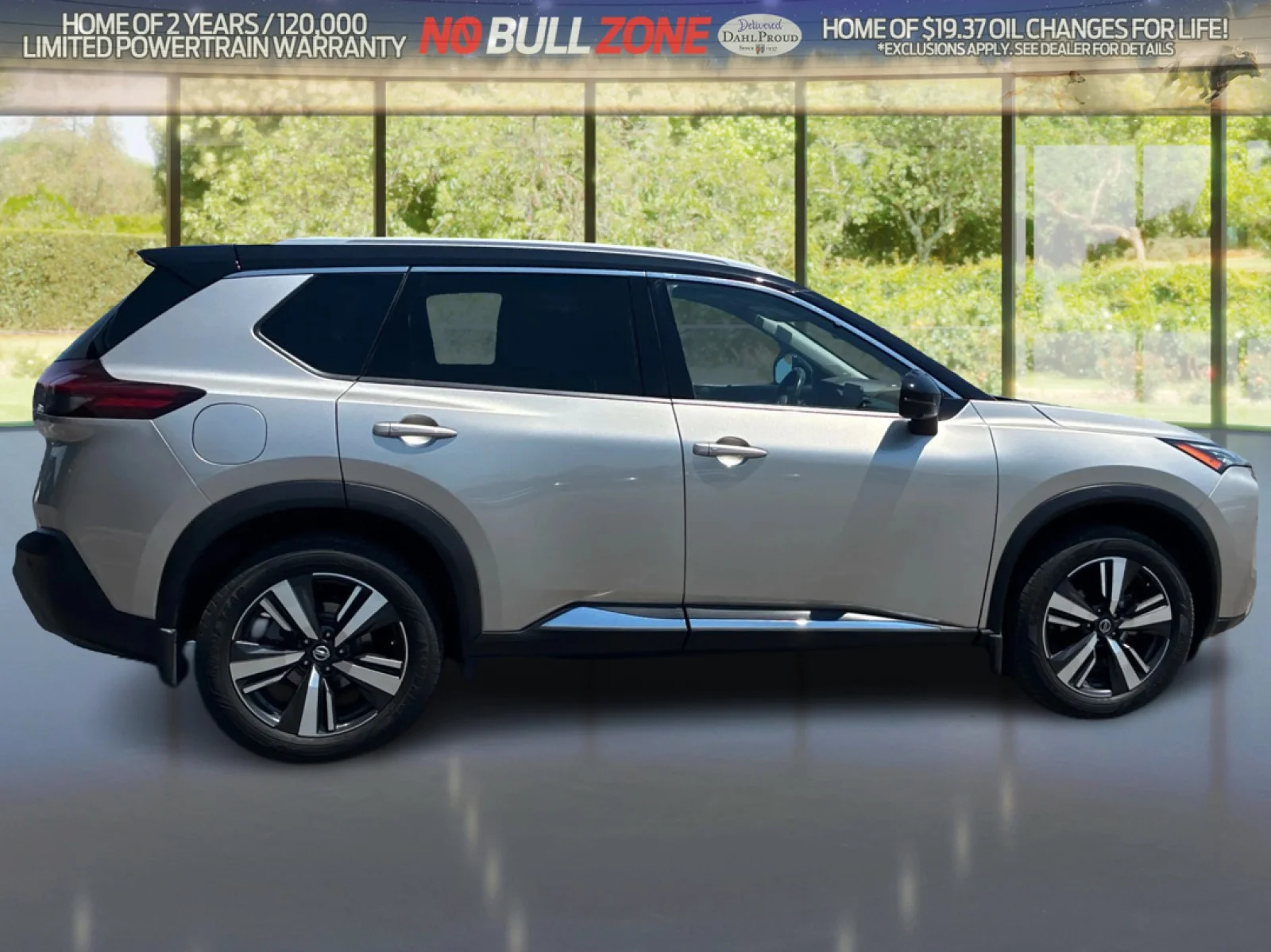 Used 2021 Brilliant Silver / Black Nissan SL image 6