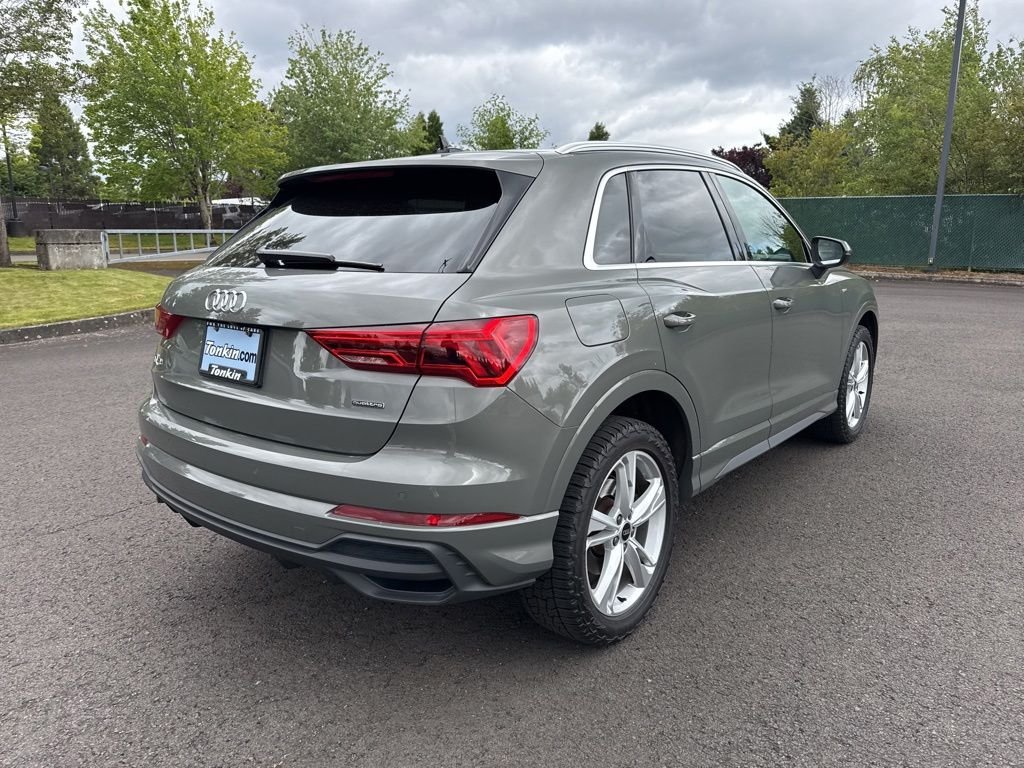Used 2023 Chronos Gray Metallic Audi Premium Plus image 7
