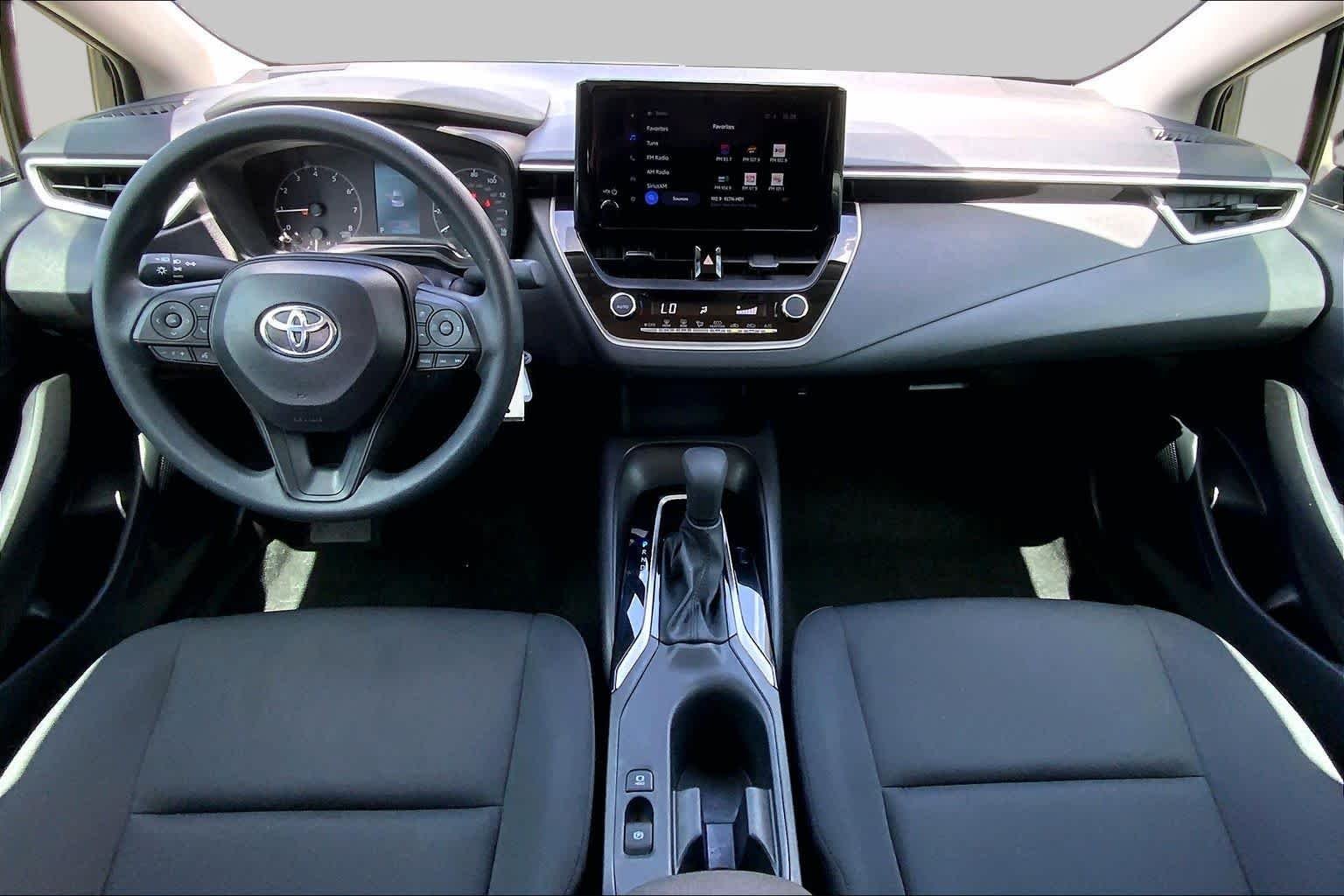 Used 2025 Midnight Black Metallic Toyota LE image 15