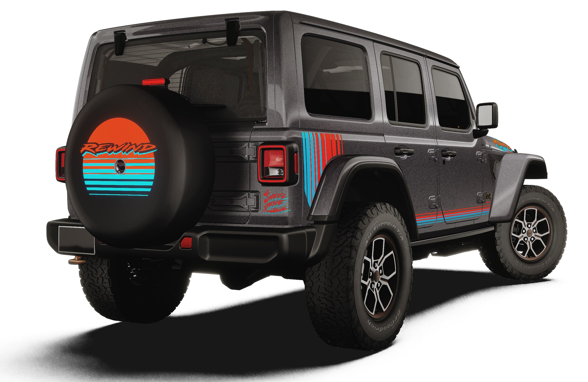 New 2027 Granite Crystal Metallic Clear-Coat Exterior Paint Jeep  image 14