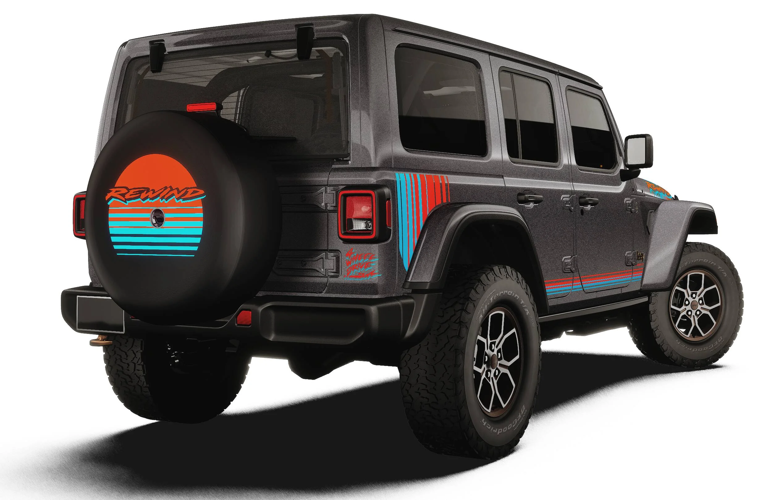 New 2027 Granite Crystal Metallic Clear-Coat Exterior Paint Jeep  image 14