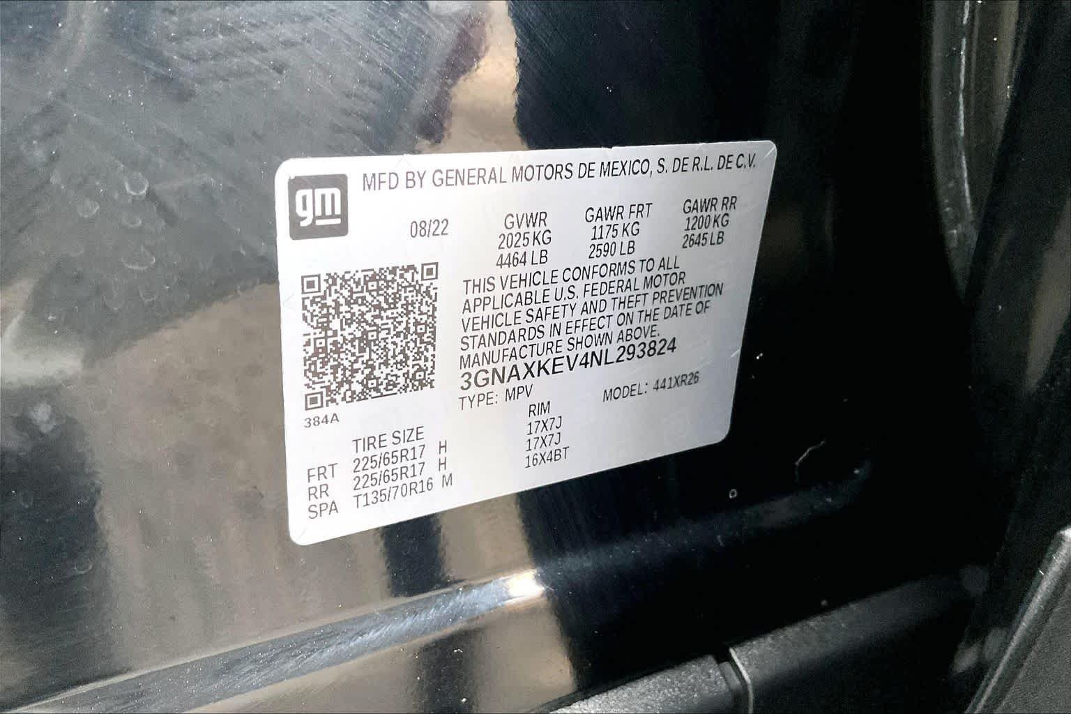 Used 2022 Mosaic Black Metallic Chevrolet LT image 34