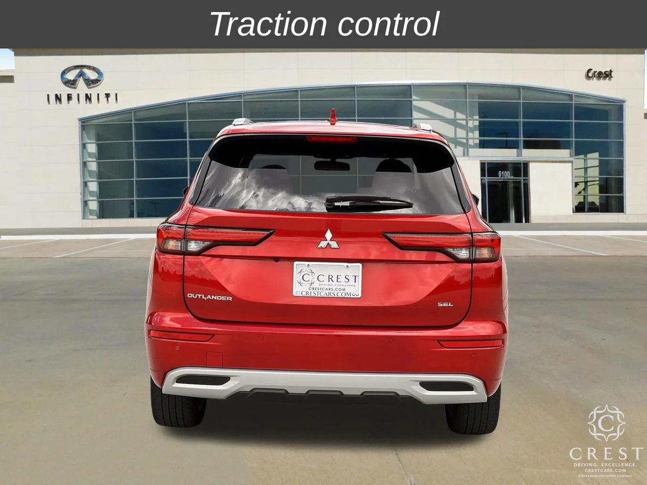 Used 2023 Red Mitsubishi SEL image 4