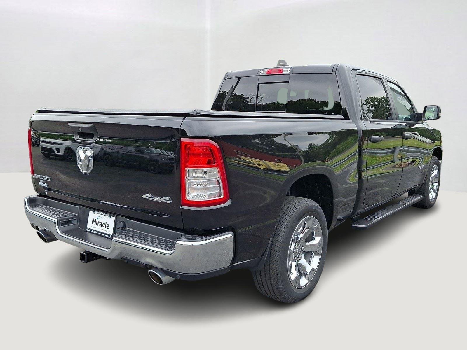 Used 2023 Diamond Black Crystal Pearlcoat Ram Big Horn image 7