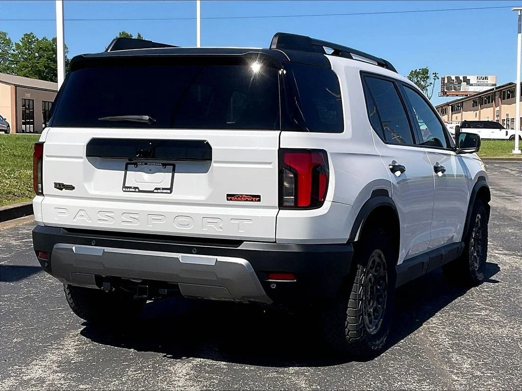 New 2026 Platinum White Pearl Honda TrailSport Elite Blackout image 2
