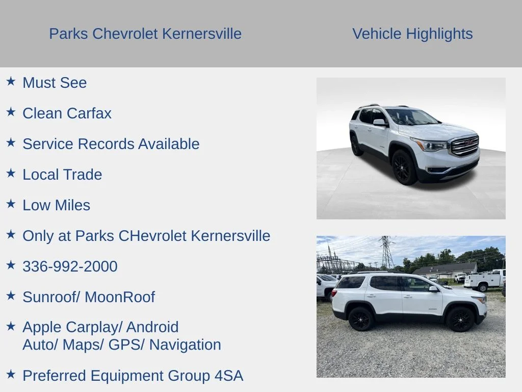 Used 2018 White GMC SLT-1 image 6