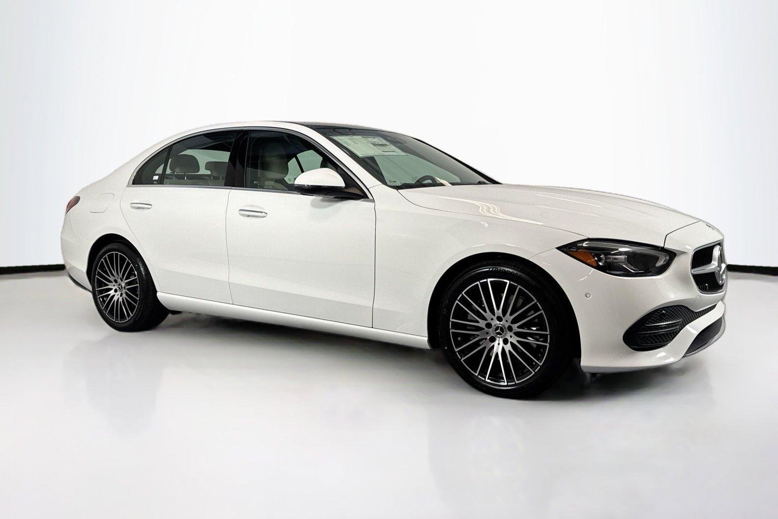 New 2026 Polar White Mercedes-Benz C 300 image 3