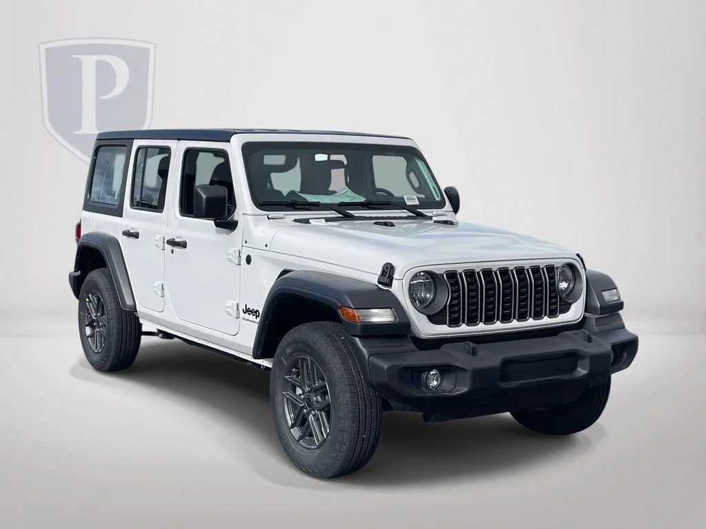 New 2026 Bright White Clear-Coat Exterior Paint Jeep Sport image 2