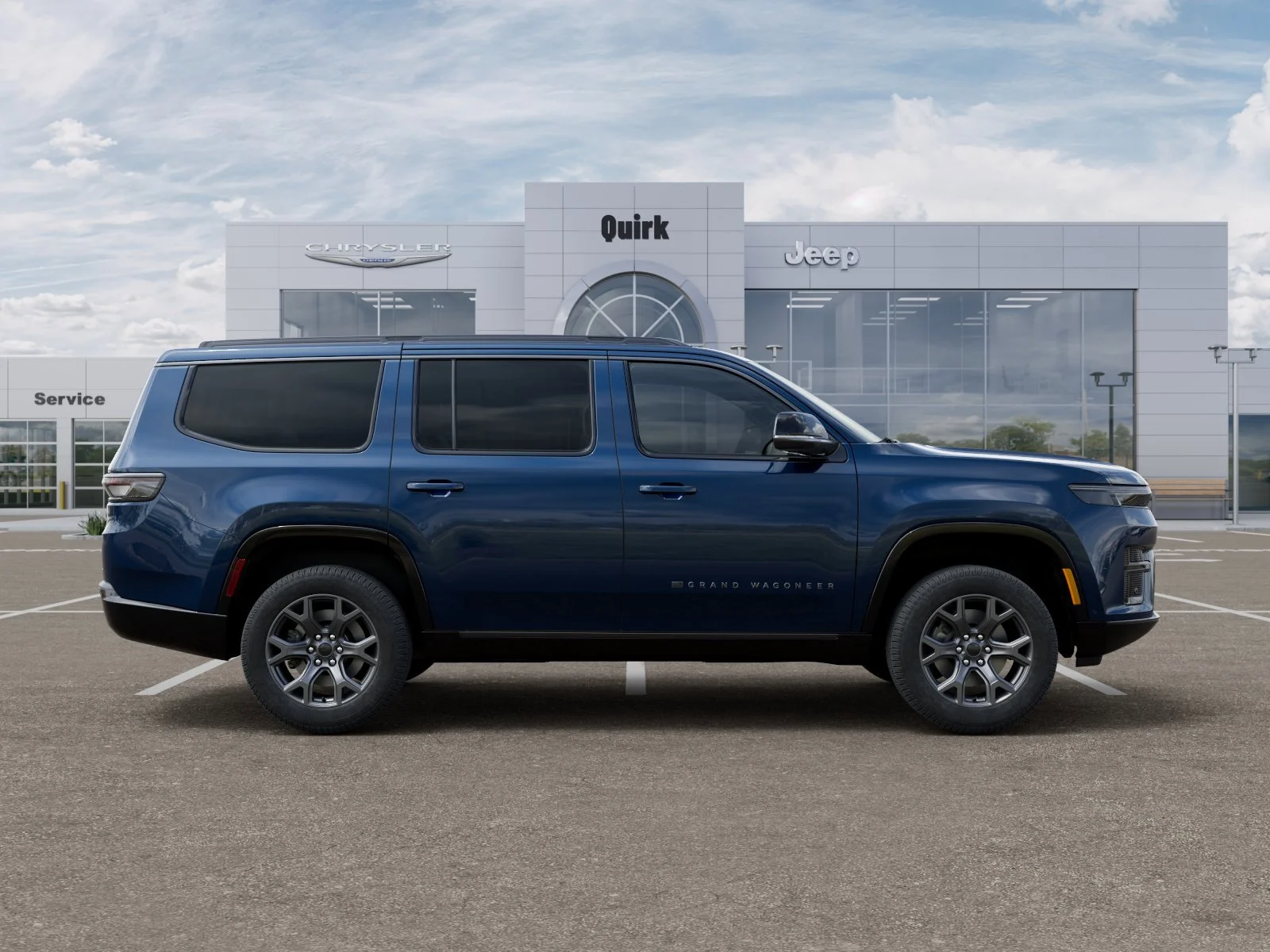 New 2026 Fathom Blue Pearl-Coat Exterior Paint Jeep Limited Altitude image 21