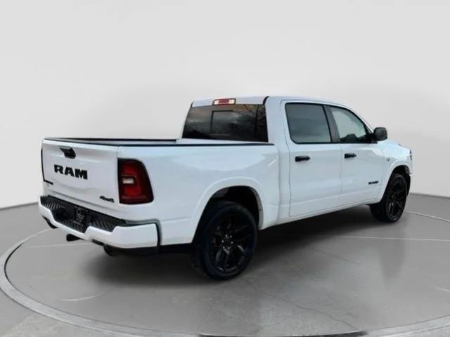 New 2026 Bright White Clear-Coat Exterior Paint RAM Laramie image 5