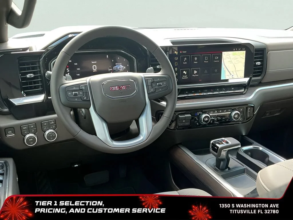 New 2026 Glacier White Tricoat GMC SLT image 35