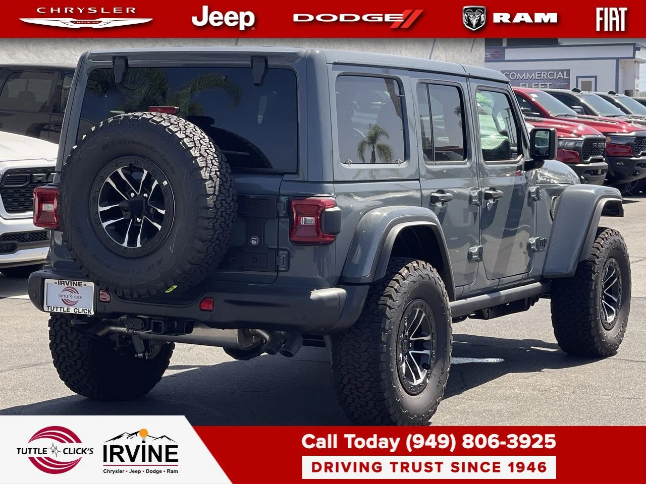 New 2026 Anvil Clear-Coat Exterior Paint Jeep Moab 392 image 12