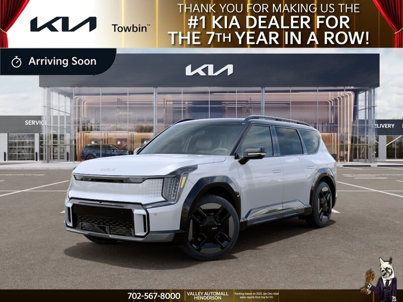 New 2026 Glacial White Pearl / Black Ro Kia GT-Line AWD image 1