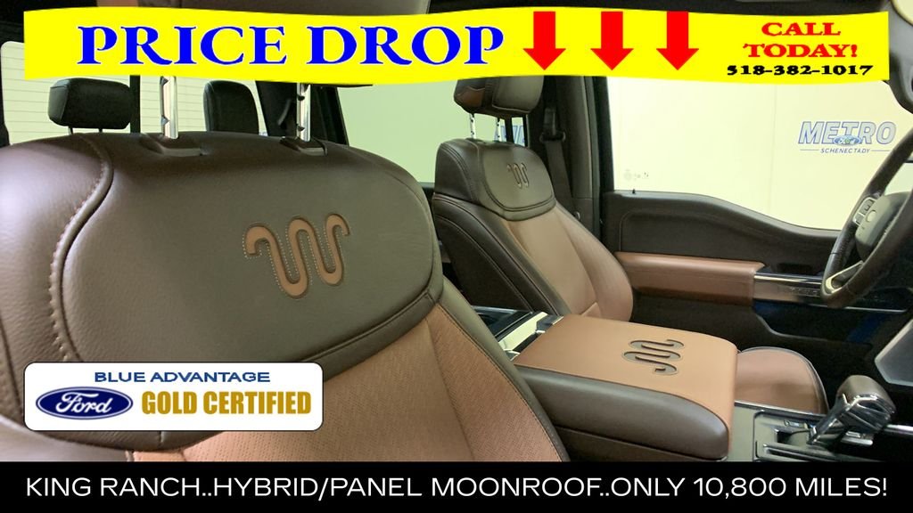 Certified Used 2025 Black Metallic Ford King Ranch image 16